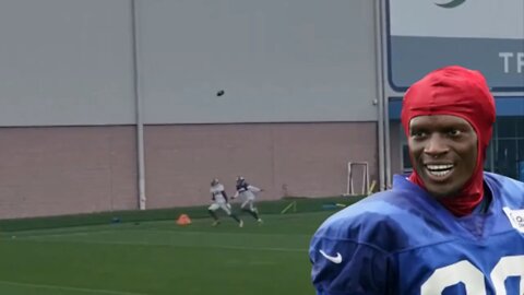 Kadarius Toney Looks Great Running In Practice | Giants