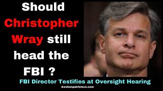 Christopher Wray - FBI Director Testifies at Oversight Hearing - Redacted version 7/12/23