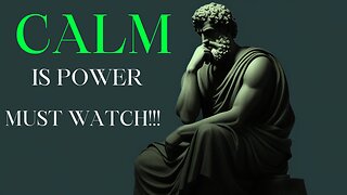 6 STOIC PRINCIPLES TO STAY CALM|| EPICTETUS