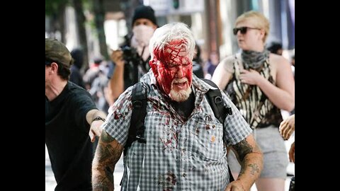 June 29 2019 Portland 2.2 Antifa mobs and severely wounds other people.