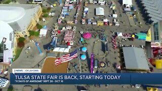 Tulsa State Fair is back - severe weather
