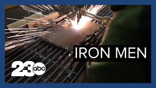 Construction companies look to find iron workers