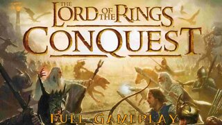 The Lord of the Rings Conquest: Campanha War of the Ring (Completo) (Playthrough) (No Commentary)