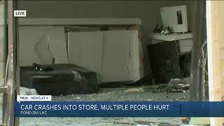 5 injured, 1 critically after impaired driver crashes into store