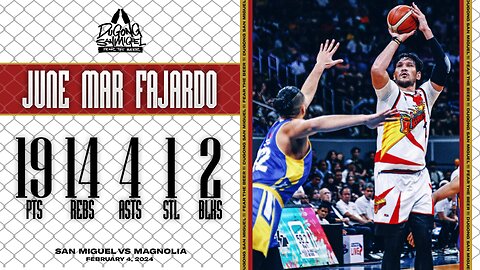 June Mar Fajardo Highlights [San Miguel vs Magnolia Finals G2 | Feb. 4, 2024]