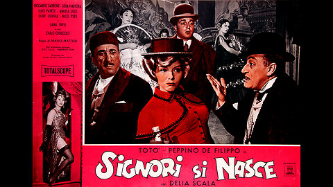 #1960 “SIGNORI SI NASCE” con TOTÒ e PEPPINO DE FILIPPO, Regia di MARIO MATTOLI - #Non fate MAI tacere il bambino che è in ciascuno di voi!! -😇💖🙏