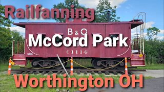 McCord Park, Worthington Ohio catching NS and CSX Part 1