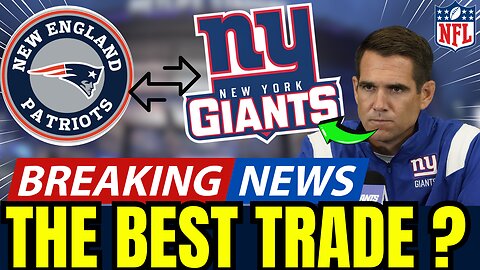 🚨 IS THIS THE BEST OPTION FOR THE GIANTS? NEW YORK GIANTS NEWS TODAY! NFL NEWS TODAY
