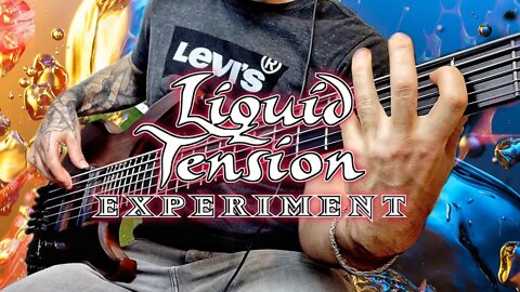 LIQUID TENSION EXPERIMENT - The Passage of Time (Bass Tutorial + Tabs)