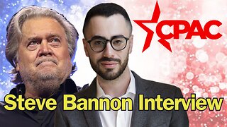EXCLUSIVE: Steve Bannon on Israel CPAC 2024