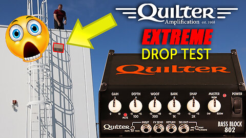 Quilter Labs | Bass Block 802 EXTREME Drop Packaging Test