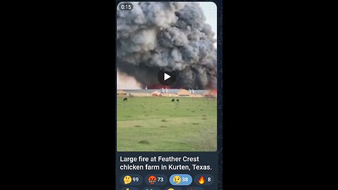 News Shorts: Fiery Destruction of Chicken Farm