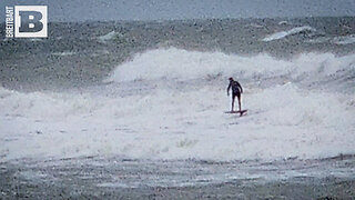 Storms, Surfing, and Sand Swirls — Eastern Floridians Weather Hurricane Idalia's Outer Bands