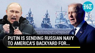 As West Ignores Putin's Threat, Russian Navy Heads To USA's Backyard? Watch What Moscow's Planning