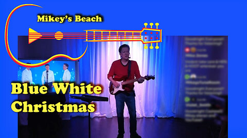 Blue White Christmas (Beach Boys mashup cover)