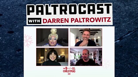 Krysta Rodriguez, Andy Ridings & Ginger Minj ("Bitch Who Stole Christmas") with Darren Paltrowitz