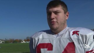 Kimberly football player recognized by the FVA