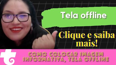 Tela Offline da Trovo, Tela Desconectada da Trovo