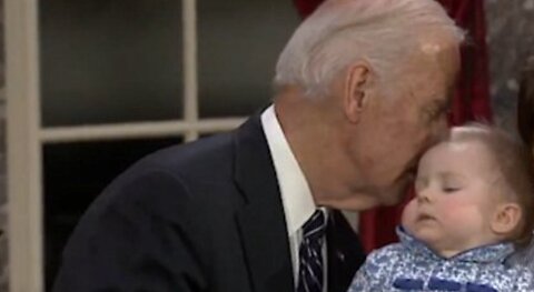 Joe Biden Sniffs Kids & Ruins Halloween (host K-von is scared)