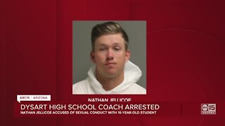 Dysart High School coach arrested