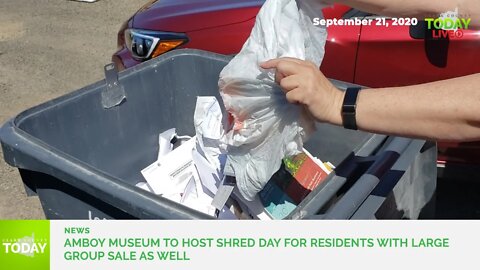 Amboy museum to host shred day for residents with large group sale as well