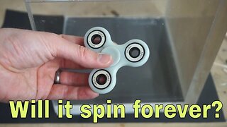 How Long Can a Fidget Spinner Spin In a Vacuum Chamber? Will It Spin Forever?