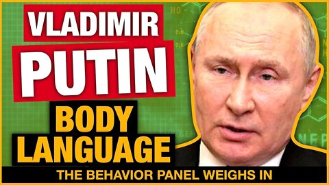 Vladimir Putin: Body Language Reveals REAL Anger To Ukraine and USA