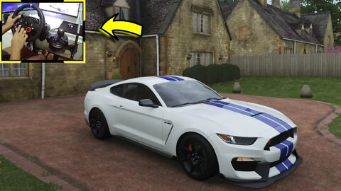 FORD SHELBY GT350R - Forza Horizon 4 gameplay / Logitech g29