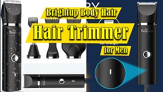 Best beard trimmer | Brightup Body Hair Trimmer for Men | FR