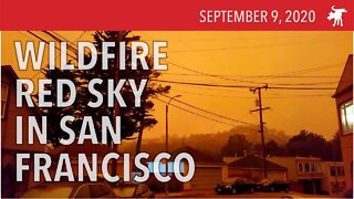 San Francisco Fire Orange Sky 9/9/20