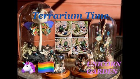 Terrarium Time - Unicorn Garden