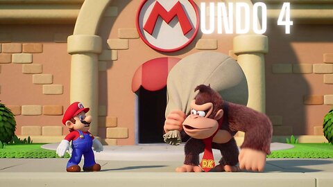 Un Vistazo a ...🔴 Mario 🆚 Donkey Kong 🐵 - 🌍 Mundo 4 🌍 - 😊 Alegre Minilandia 🌷 - Switch