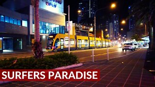 Surfers Paradise Evening Walk | Australia