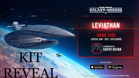 *NEW* Capital Ship Inbound: Leviathan | Kit Reveal | Star Wars Galaxy of Heroes