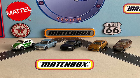 2023 Matchbox Autobahn Express IV 5 Pack