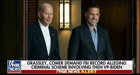 Sen Grassley, Rep Comer Demand FBI Record Alleging Criminal Scheme Involving Then-VP Biden: Fox News