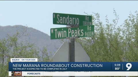 New Marana roundabout aims to make driving safer