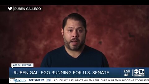 Ruben Gallego announced Senate bid against Kirsten Sinema