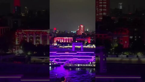 Yangtze river ferry Wuhan #china #wuhan #nightview