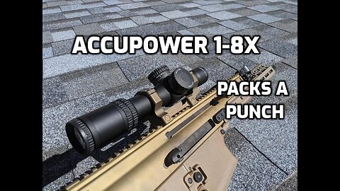 Trijicon Accupower 1-8, what's good and what's bad