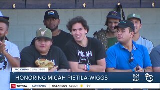 Friends and family host baseball event honoring East Lake's Micah Pietila-Wiggs