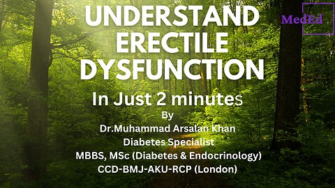 Erectile Dysfunction Understanding and Managing the Condition....