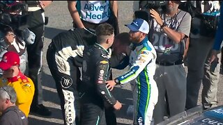 Punches Fly Between Drivers At NASCAR Race