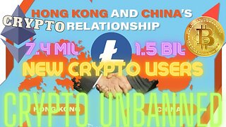 CHINA UNBANS CRYPTO THROUGH HONK KONG #bitcoin #crypto #ethereum