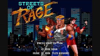 STREETS OF RAGE GAMEPLAY