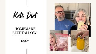 Watch Me Make Beef Tallow From Beef Fat Trimmings