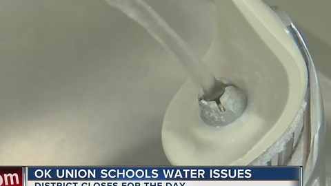 Oklahoma Union Schools Cancel Schools cancel school two days in a role because of water issues