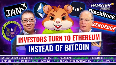 Bitcoin to $1M? BlackRock’s New Love for Crypto, Ethereum ETF Launch Date ⚡️ Hamster News