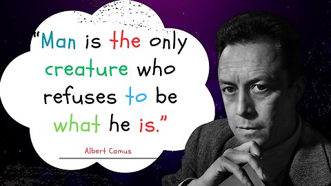 Albert Camus Quotes to Help You to Stop Overthinking Your Life