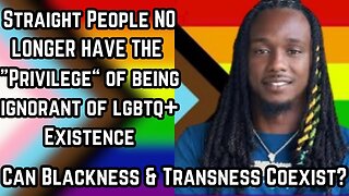 THANK YOU @TheConsciousLee | STRAIGHT PEOPLE, It's Time To "TRANS'CEND" YOUR Fears !!!